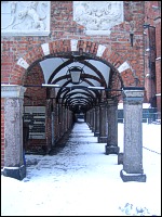 Gewlbegang in der Innenstadt von Lbeck